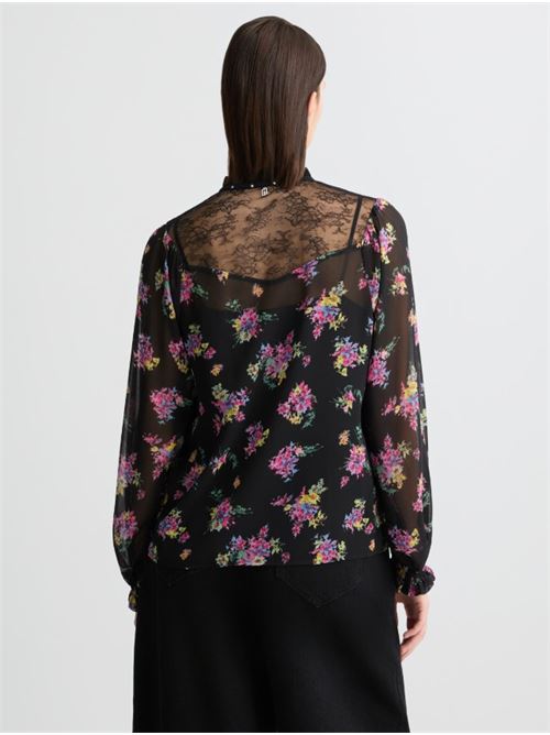 Camicia in georgette floreale Liu Jo | WA5252T4050.M9473